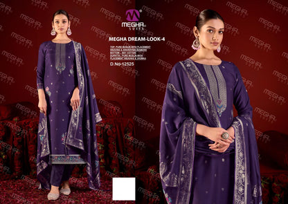 Dream Look 4 Megha Muslin Pant Style Suits Manufacturer Ahmedabad