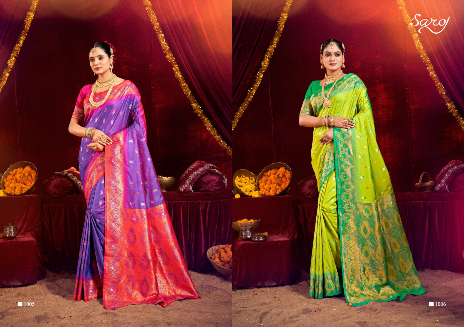 Dream Silk Vol 1 Saroj Sarees Supplier Gujarat