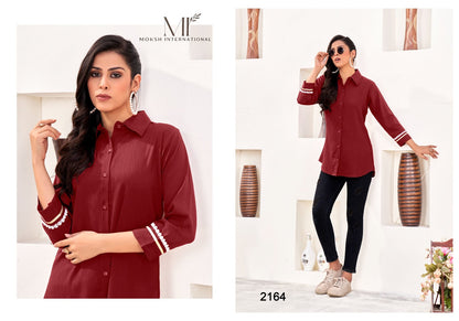Dreams Vol 3 Moksh International Cotton Women Shirts Wholesale