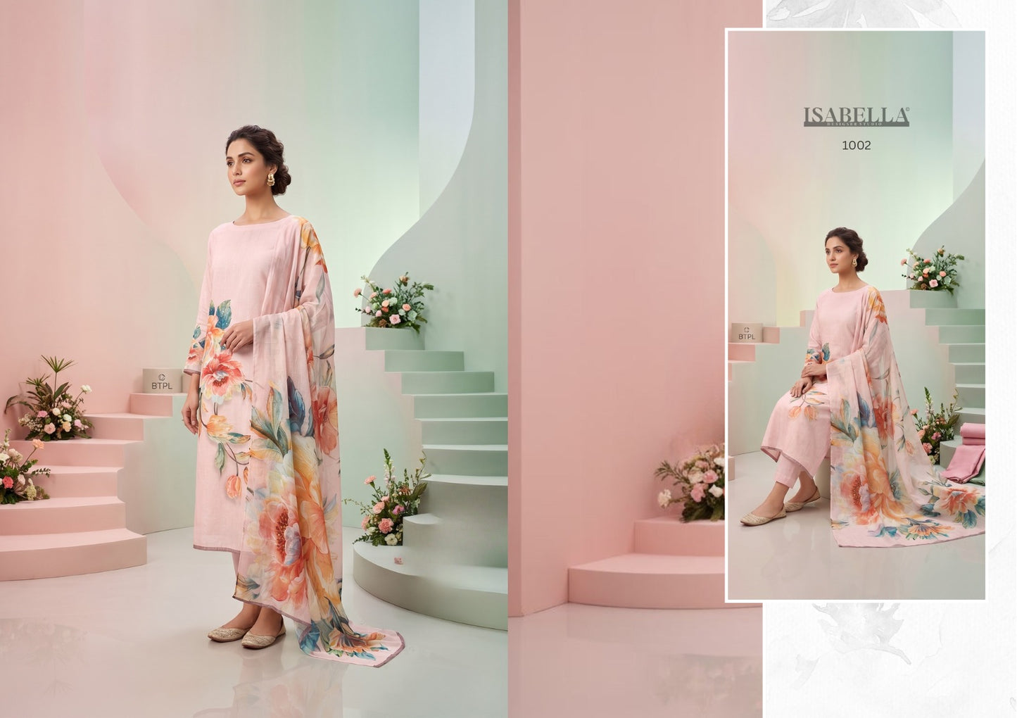 Dreamy Blossom Edit Yesfab Isabella Pant Style Suits Manufacturer