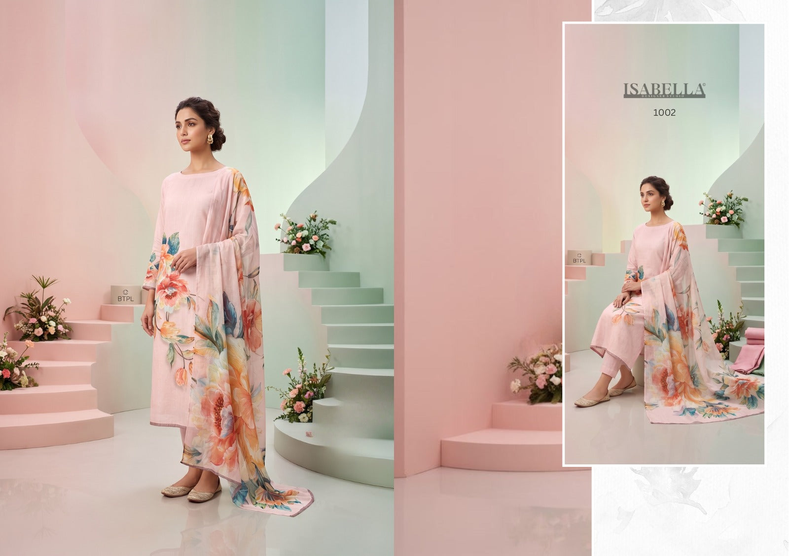Dreamy Blossom Edit Yesfab Isabella Pant Style Suits Manufacturer