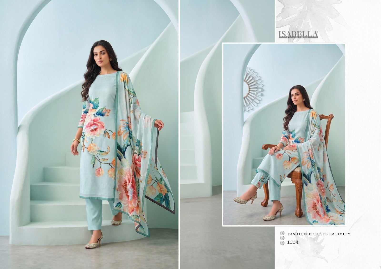 Dreamy Blossom Edit Yesfab Isabella Pant Style Suits Manufacturer