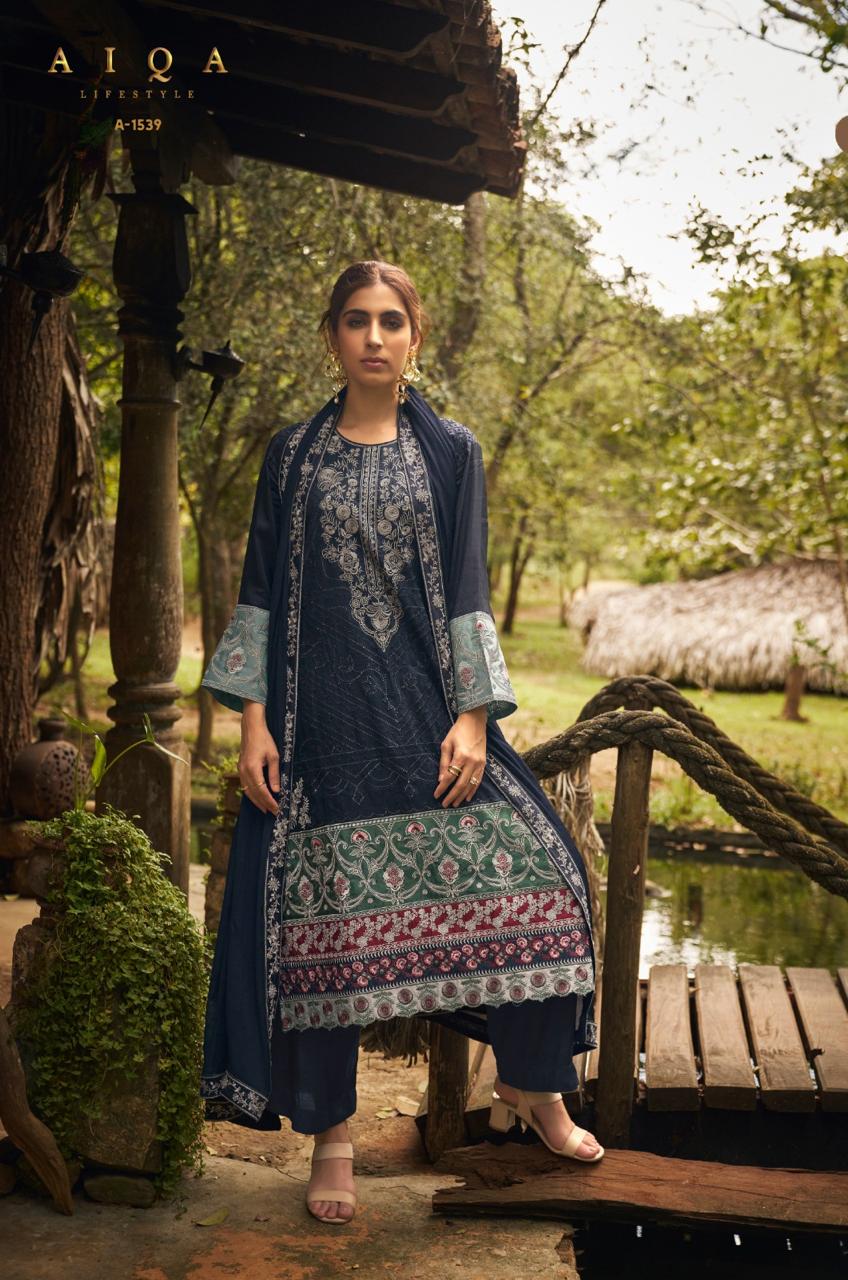Dremcatcher Aiqa Russian Silk Pant Style Suits Wholesaler India
