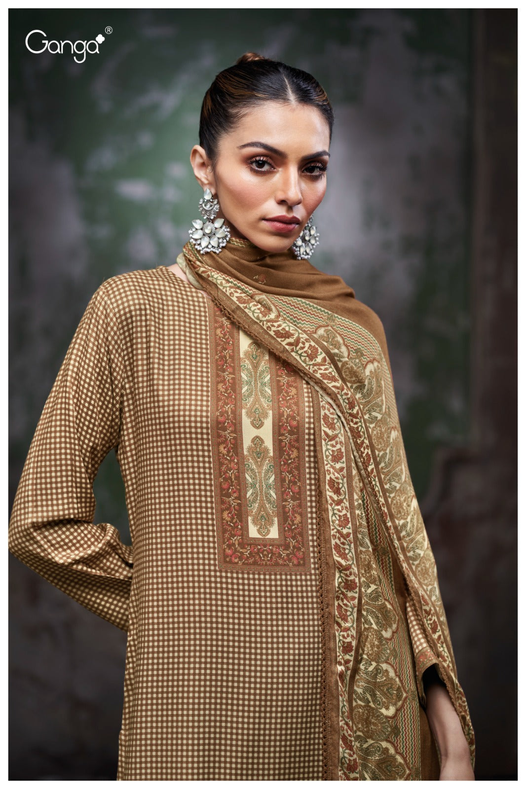 Dritika 3790 Ganga Pashmina Suits Exporter India