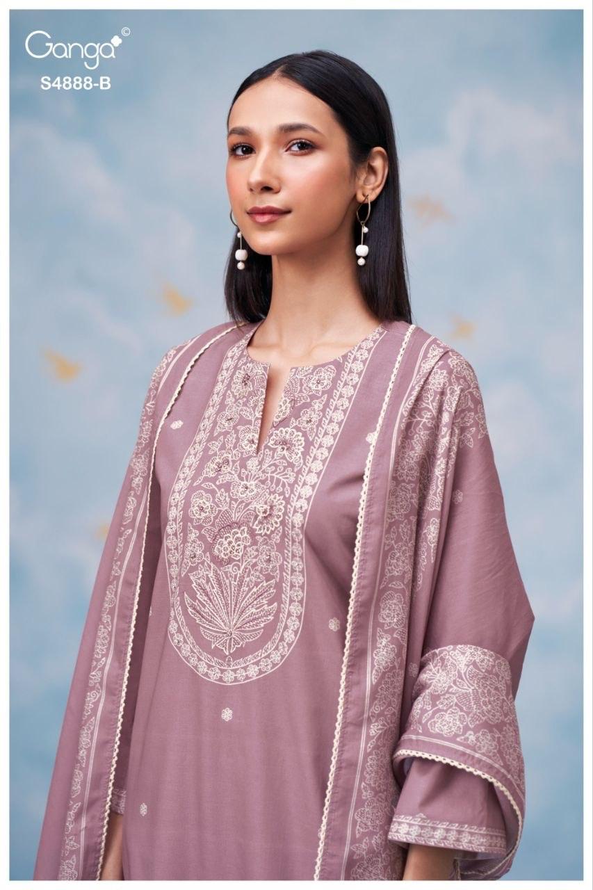 Driyara S4888 Ganga Cotton Pant Style Suits Wholesaler India