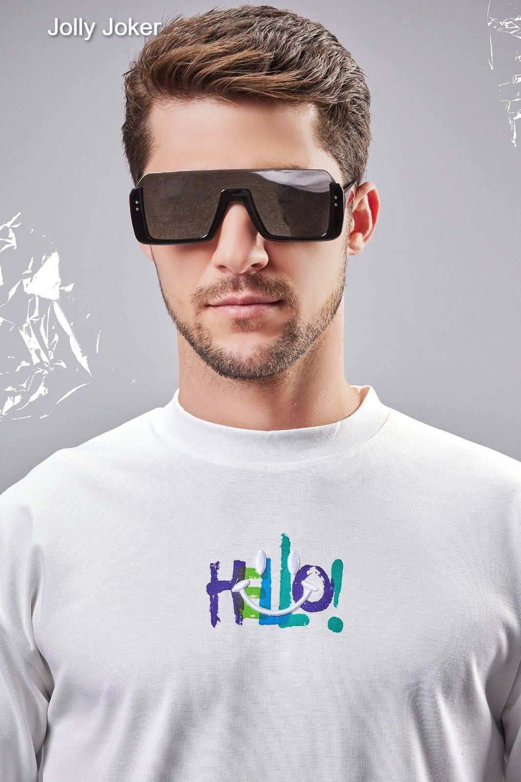 Drop Shoulder Vol 180 Jolly Joker Canvas Mens Tshirts Wholesaler Gujarat