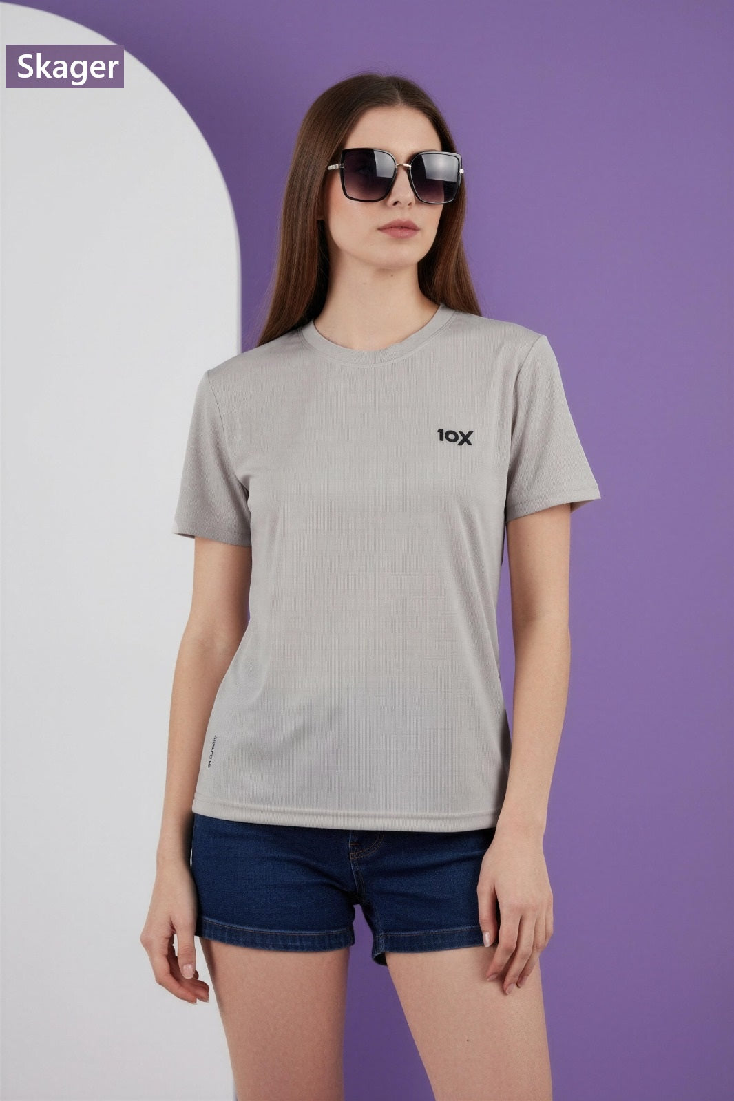 Dry Fit 0409 Skager Women Tshirt Wholesaler Ahmedabad
