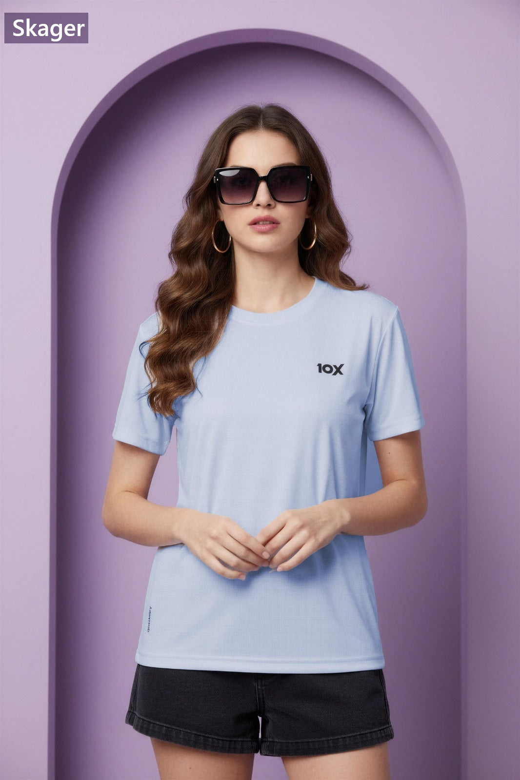 Dry Fit 0409 Skager Women Tshirt Wholesaler Ahmedabad