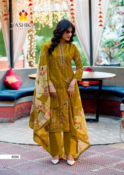 Dua 4 Yashika Trends Cotton Karachi Salwar Suits Supplier