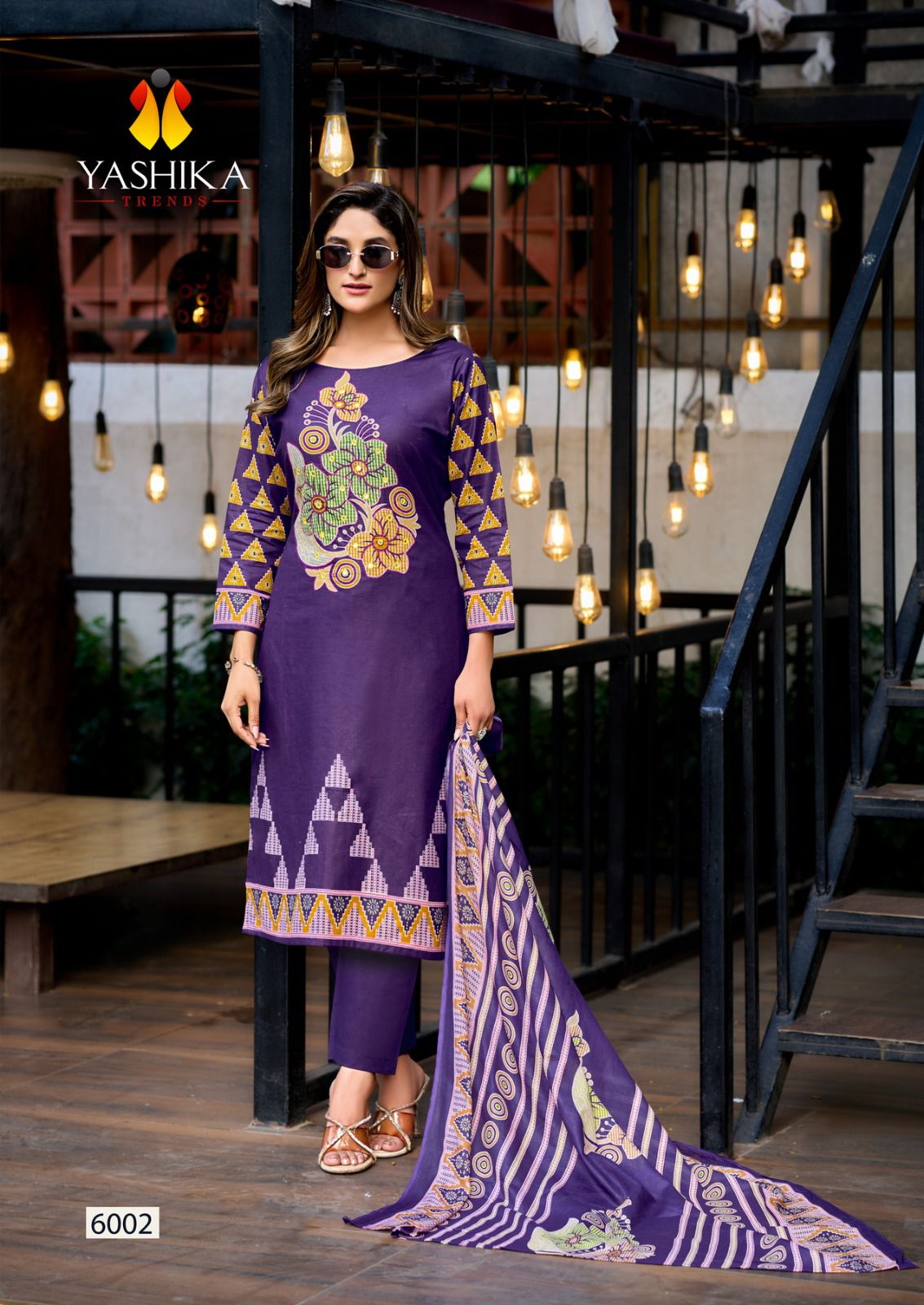 Dua 6 Yashika Trends Cotton Karachi Salwar Suits Wholesale