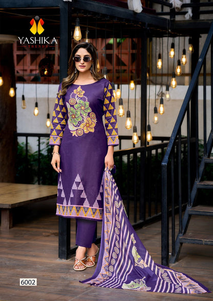 Dua 6 Yashika Trends Cotton Karachi Salwar Suits Wholesale