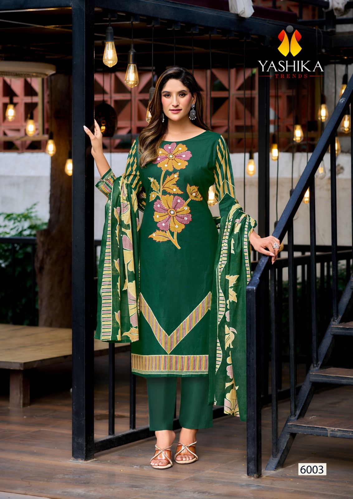 Dua 6 Yashika Trends Cotton Karachi Salwar Suits Wholesale