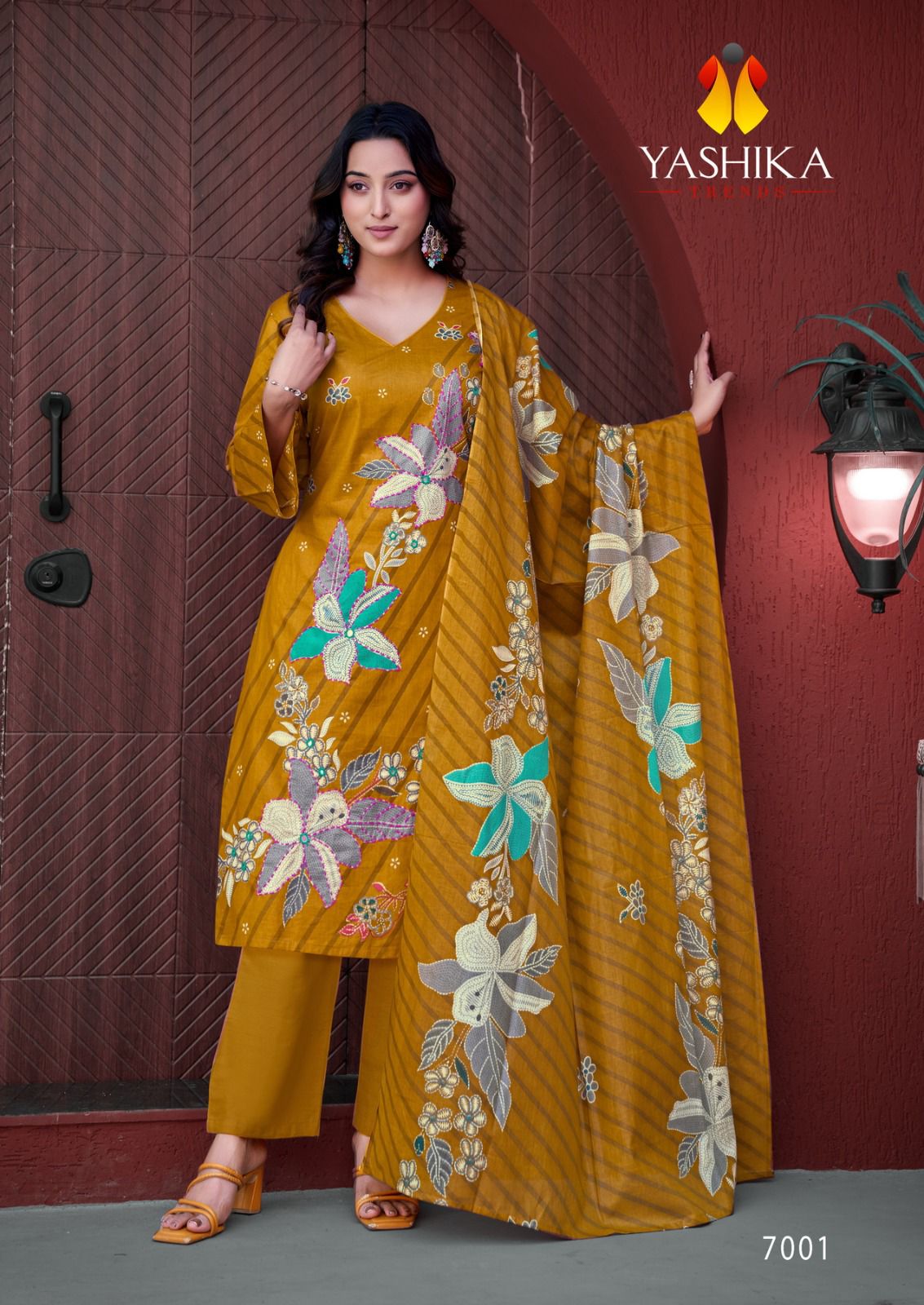 Dua 7 Yashika Trends Heavy Cotton Karachi Salwar Suits Wholesaler India