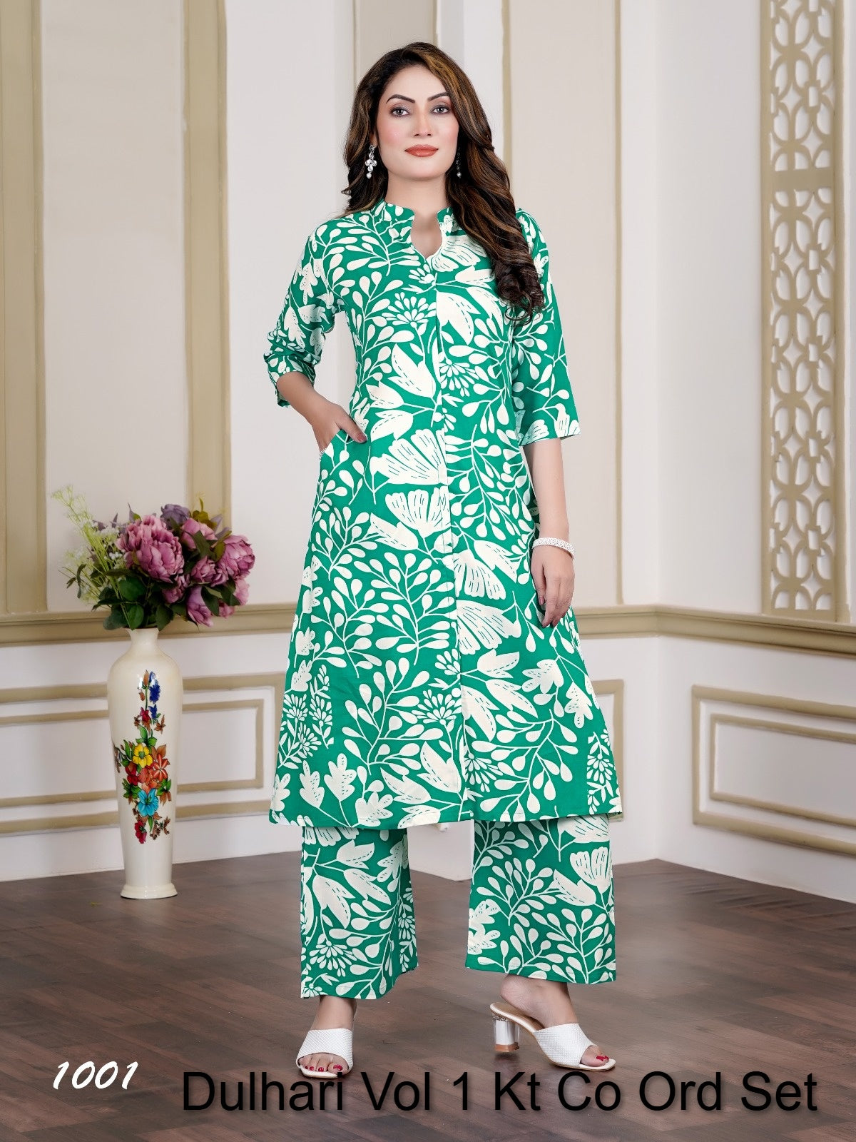 Dulhari Vol 1 Kt Rayon 14Kg Co Ord Set Exporter Ahmedabad