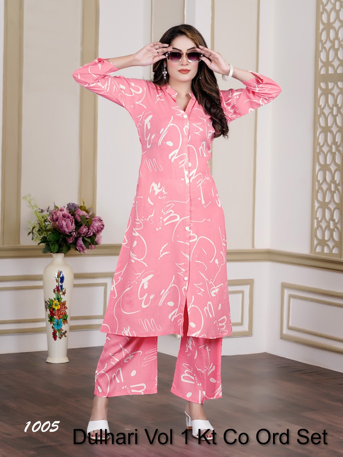 Dulhari Vol 1 Kt Rayon 14Kg Co Ord Set Exporter Ahmedabad