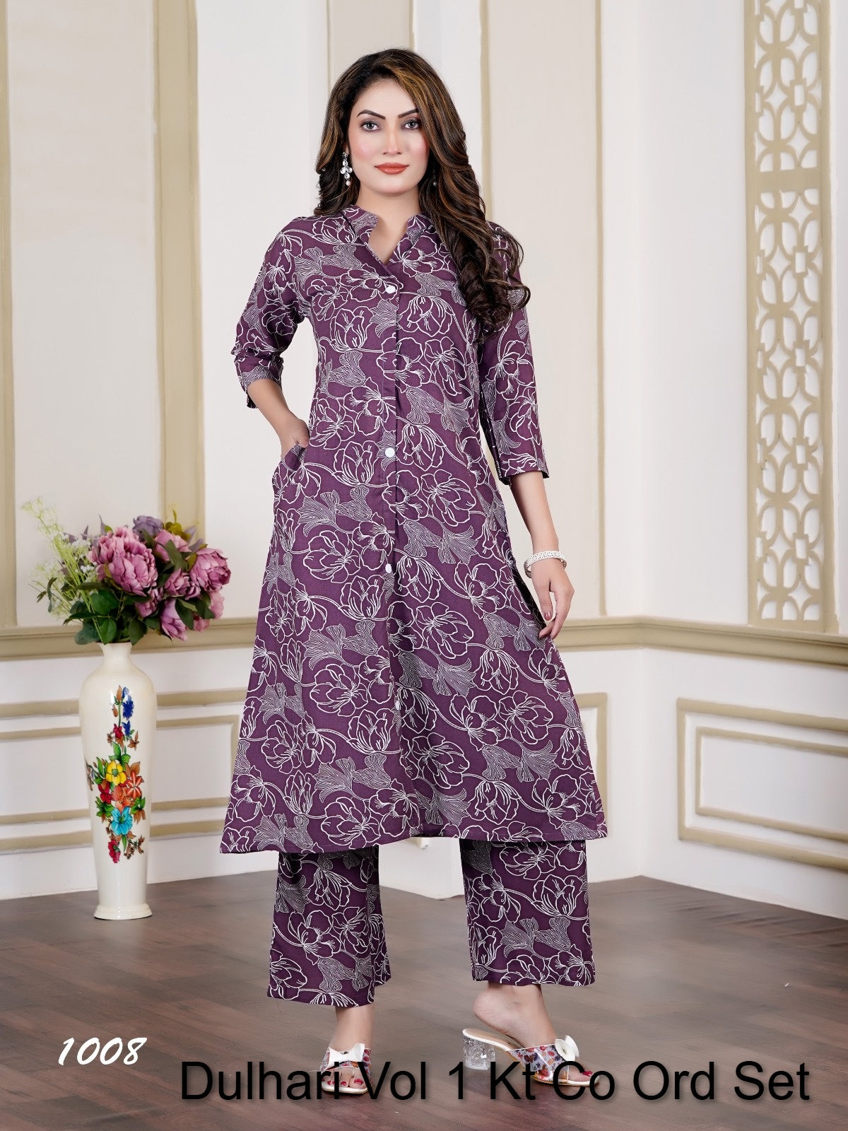 Dulhari Vol 1 Kt Rayon 14Kg Co Ord Set Exporter Ahmedabad