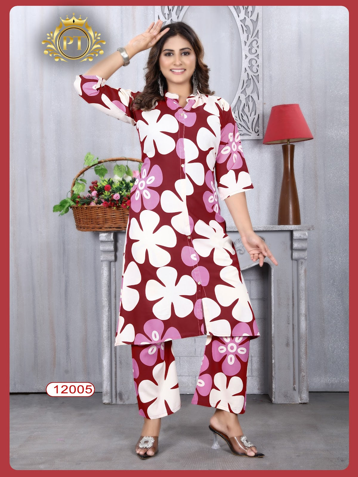 Dulhari Vol 10 Pt Rayon 14Kg Co Ord Set Wholesale