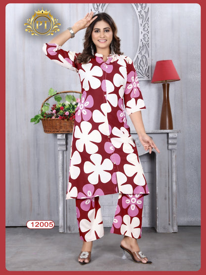 Dulhari Vol 10 Pt Rayon 14Kg Co Ord Set Wholesale