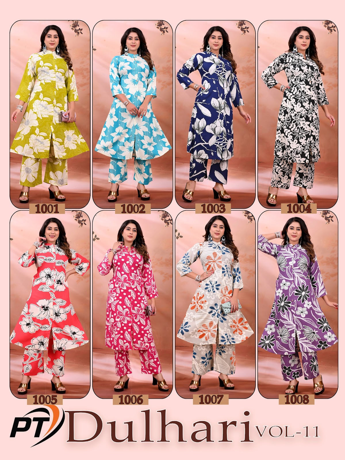 Dulhari Vol 11 Pt Rayon 14Kg Co Ord Set Supplier