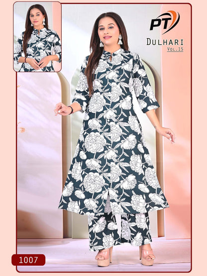 Dulhari Vol 15 Pt Rayon 14Kg Co Ord Set Supplier