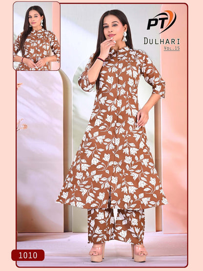 Dulhari Vol 15 Pt Rayon 14Kg Co Ord Set Supplier