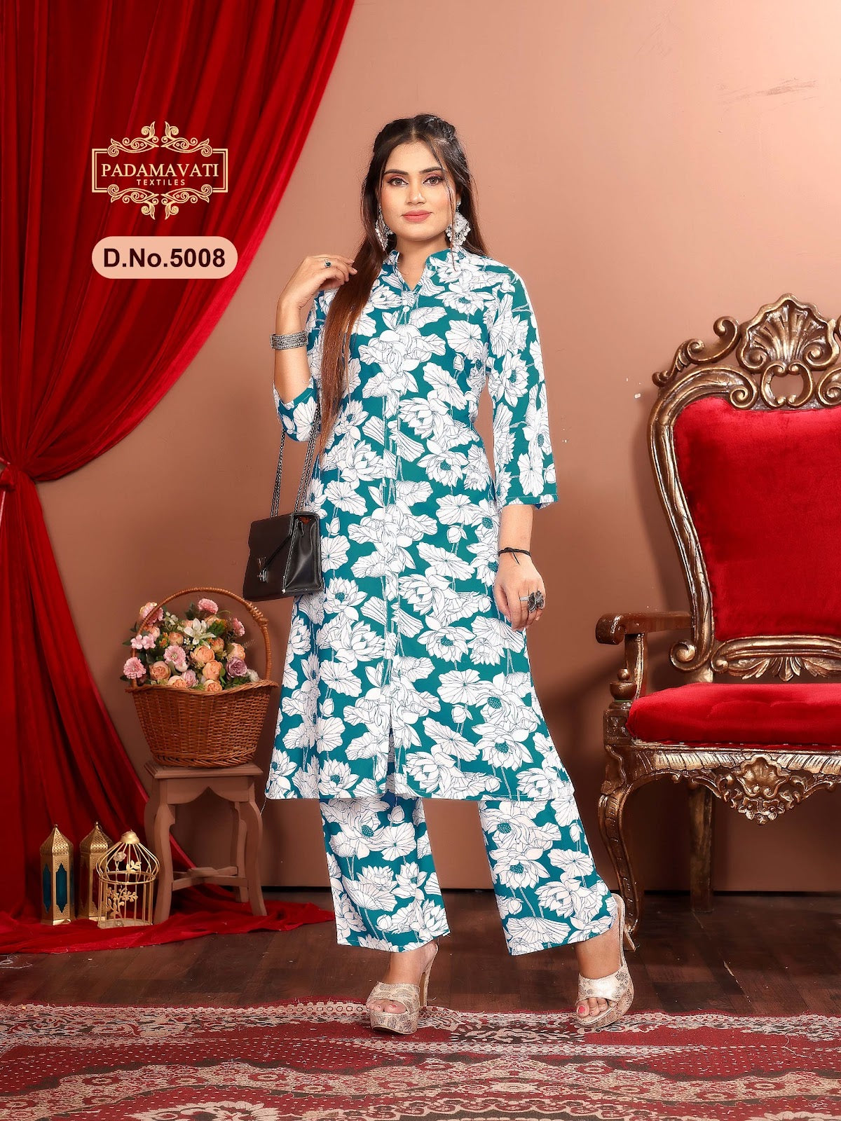 Dulhari Vol 5 Pt Rayon 14Kg Co Ord Set Supplier Ahmedabad