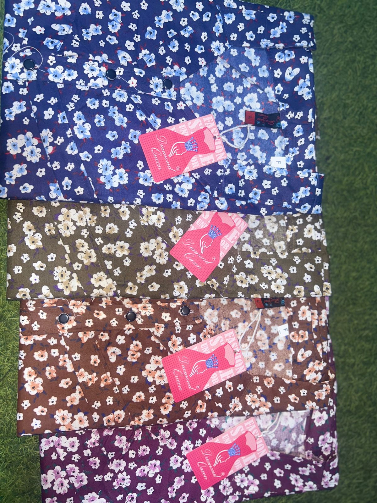 Dull Cotton 271124 Diamond Queen Feeding Night Gown Supplier India