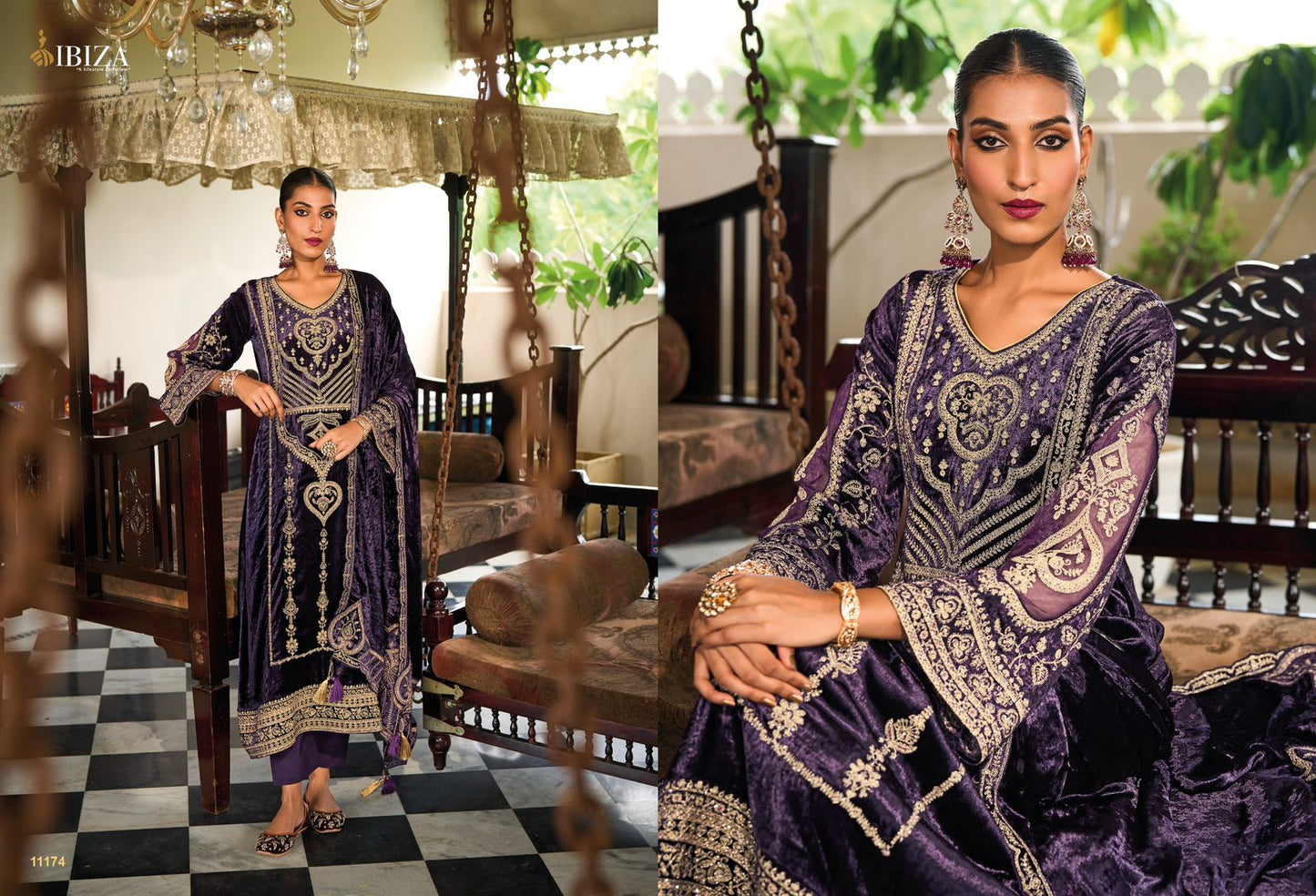 Dupika Ibiza Viscose Velvet Suits Wholesale Price