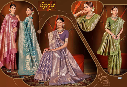 Durga Silk Vol 4 Saroj Soft Silk Sarees Wholesale Price