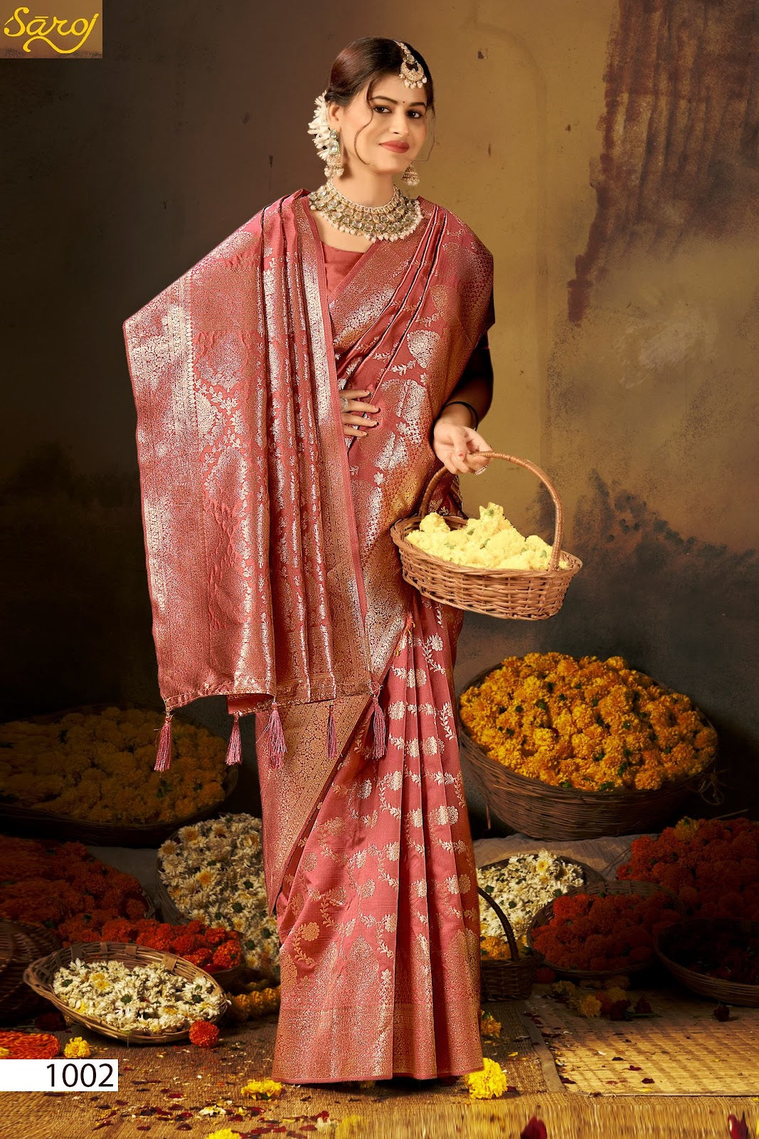 Durga Silk Vol 6 Saroj Soft Silk Sarees Manufacturer India