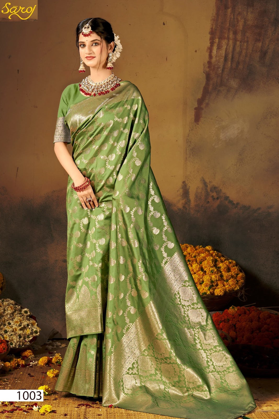 Durga Silk Vol 6 Saroj Soft Silk Sarees Manufacturer India