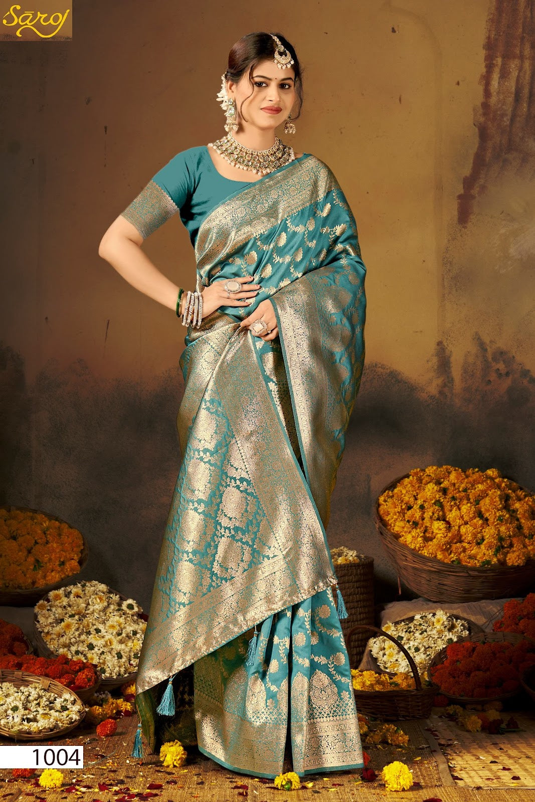 Durga Silk Vol 6 Saroj Soft Silk Sarees Manufacturer India