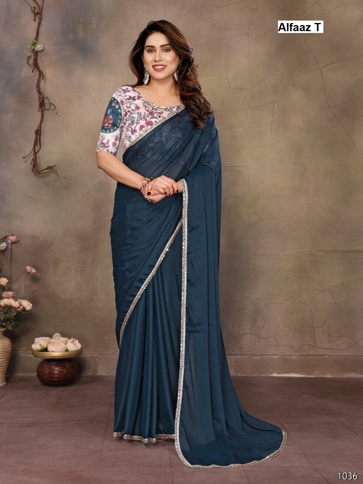 Durga Vol 4 Alfaaz T Georgette Sarees Supplier Gujarat