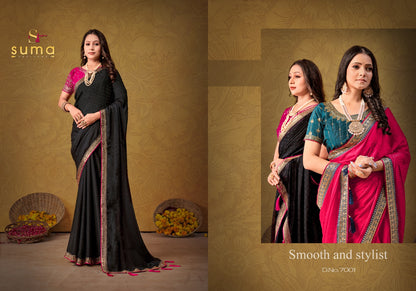 Durgi 7001-7009 Suma Designer Rangoli Sarees Wholesale Price