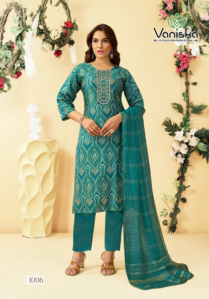 ?Fashion Falak Vol 1 Vaniska Berlin Readymade Pant Style Suits Manufacturer