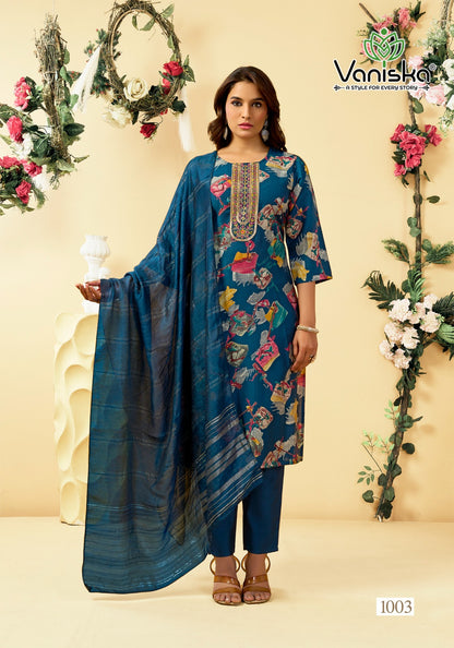 ?Fashion Falak Vol 1 Vaniska Berlin Readymade Pant Style Suits Manufacturer