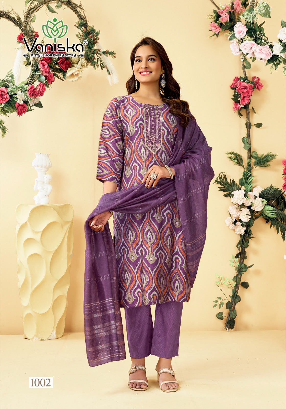?Fashion Falak Vol 1 Vaniska Berlin Readymade Pant Style Suits Manufacturer