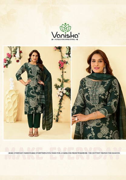 ?Fashion Falak Vol 1 Vaniska Berlin Readymade Pant Style Suits Manufacturer