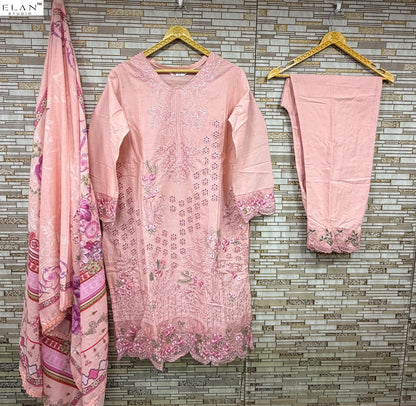 E 20 Elan Studio Lawn Cotton Pakistani Readymade Suits Wholesale Price