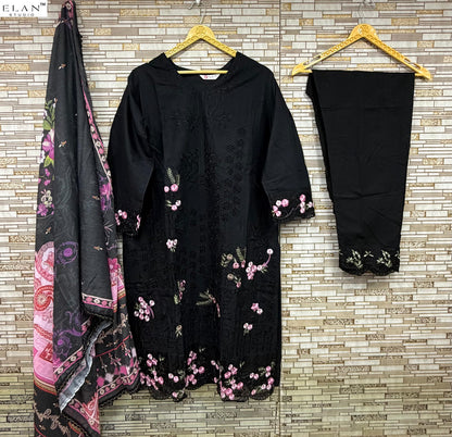 E 20 Elan Studio Lawn Cotton Pakistani Readymade Suits Wholesale Price