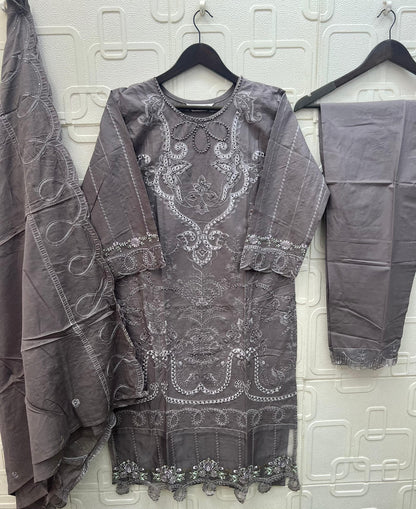 E 23 Elan Studio Lawn Cotton Pakistani Readymade Suits Exporter Gujarat