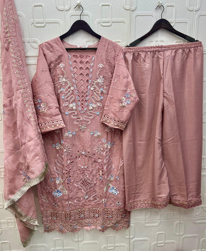 E 262 A To D Elan Studio Chiffon Pakistani Readymade Suits Manufacturer