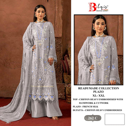 E 262 A To D Elan Studio Chiffon Pakistani Readymade Suits Manufacturer