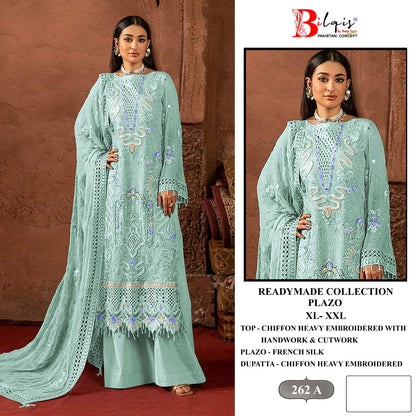 E 262 A To D Elan Studio Chiffon Pakistani Readymade Suits Manufacturer