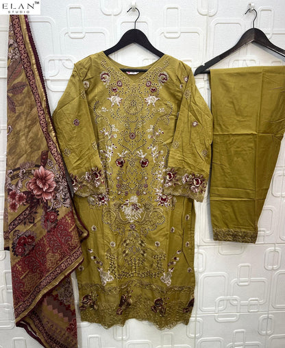 E 31 Elan Studio Cambric Lawn Pakistani Readymade Suits Supplier India