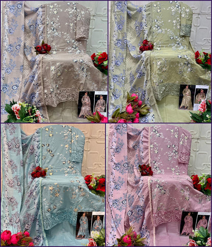 E 34 Elan Studio Lawn Cotton Pakistani Salwar Suits Wholesaler