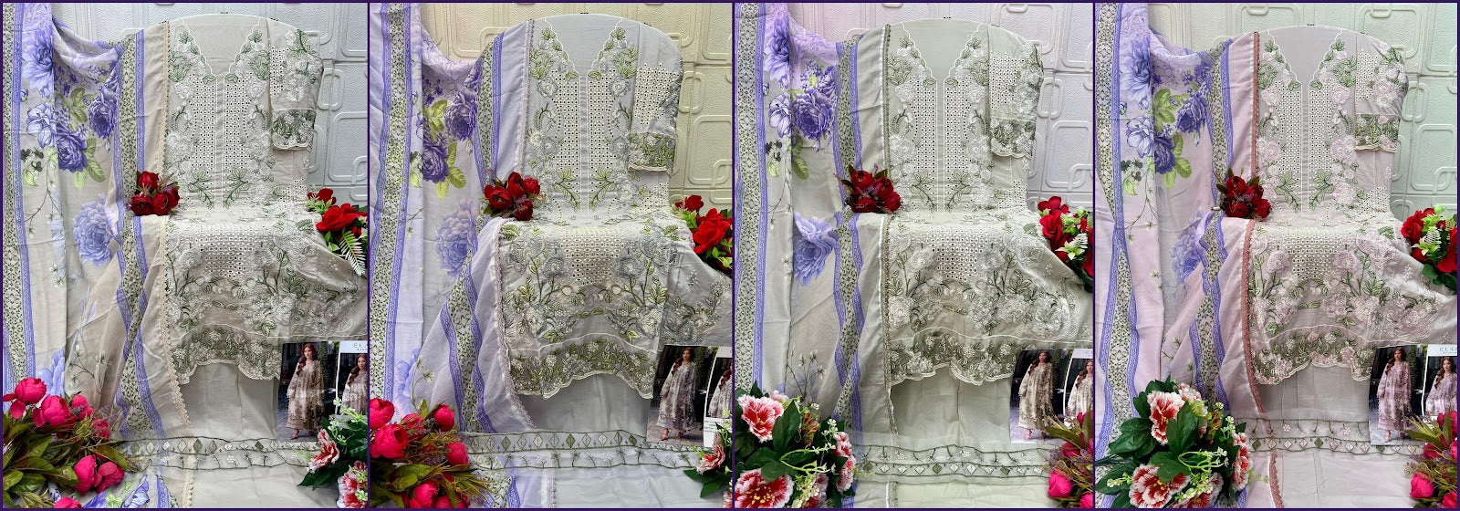 E 37 Elan Studio Lawn Cotton Pakistani Salwar Suits Wholesale Price