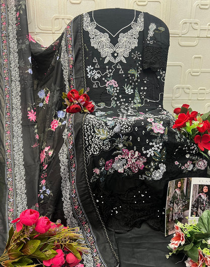 E 43 Elan Studio Lawn Cotton Pakistani Salwar Suits Wholesale Price