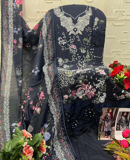 E 43 Elan Studio Lawn Cotton Pakistani Salwar Suits Wholesale Price