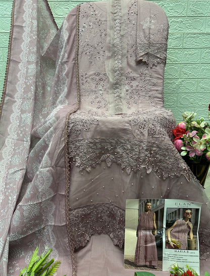 E 47 Maria B Lawn 26 Elan Studio Cambric Pakistani Salwar Suits Manufacturer Ahmedabad